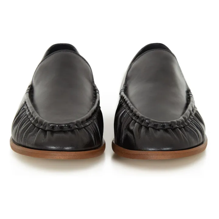 Mocassins Ayano Cuir | Noir- Image produit n°3