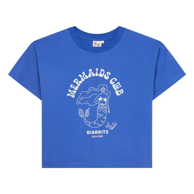 Maglietta Fannie Cotone biologico | Blu