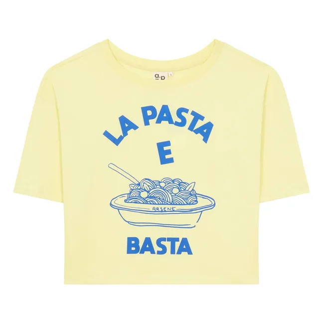 T-shirt Fonzie Coton Bio | Jaune