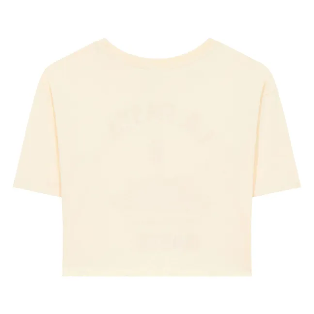 T-shirt Fonzie Coton Bio | Ecru