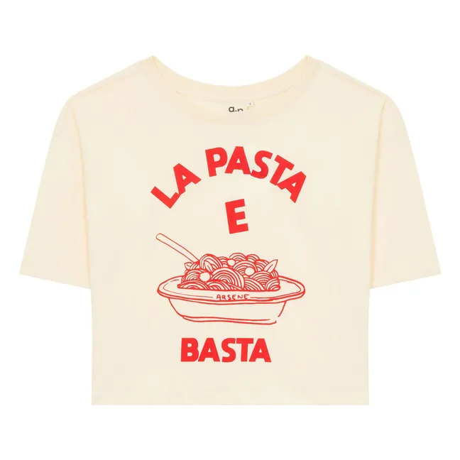 T-shirt Fonzie Coton Bio | Ecru