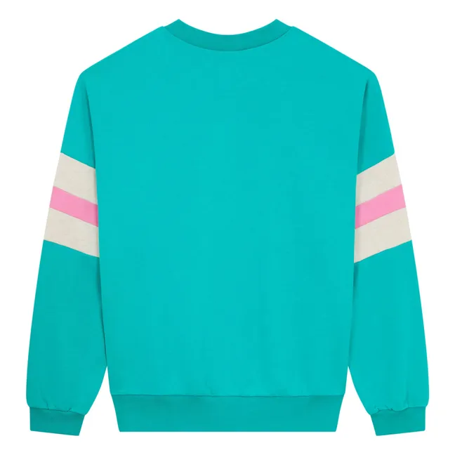 Franckie organic cotton sweatshirt | Green
