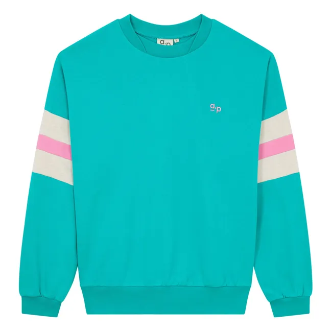 Franckie organic cotton sweatshirt | Green