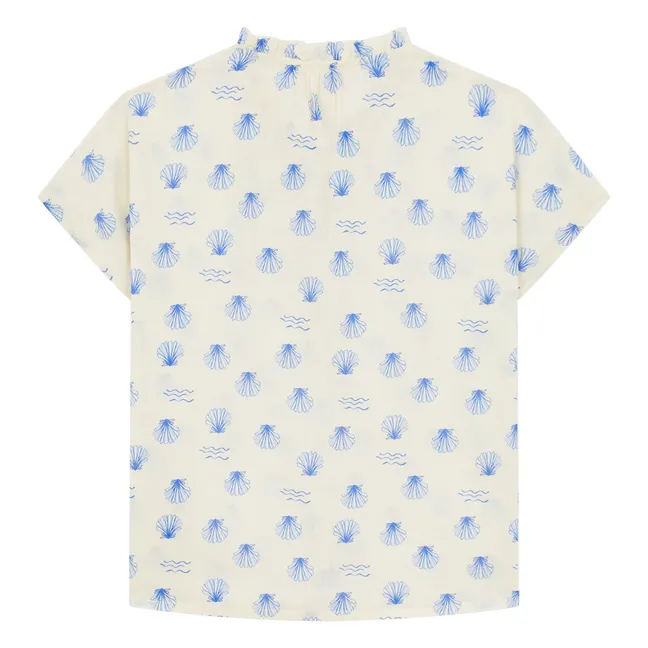 Bluse Flamine Bio-Baumwolle | Seidenfarben