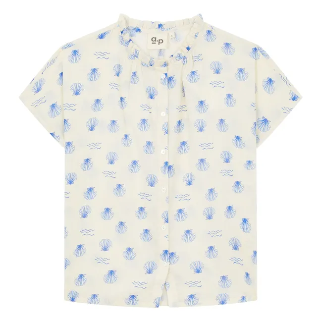 Bluse Flamine Bio-Baumwolle | Seidenfarben