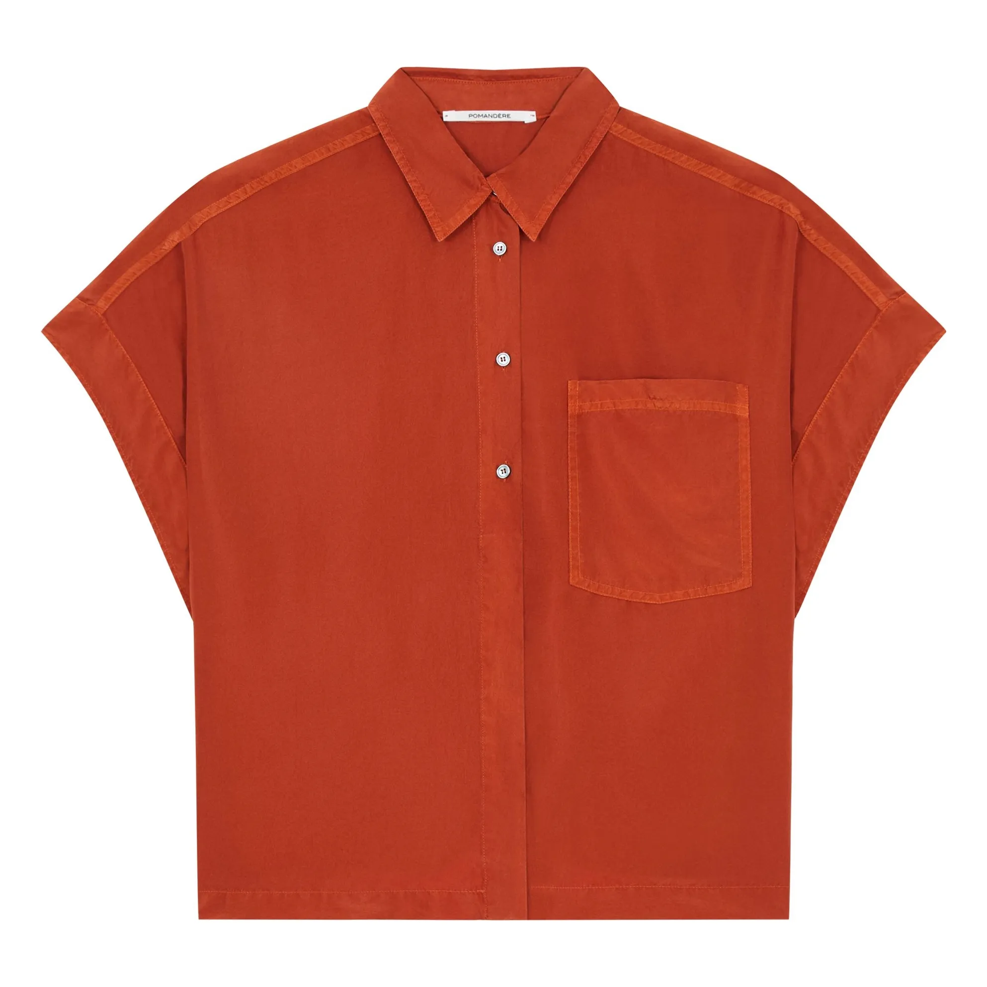 Pomandère Maple Habutai Silk Shirt