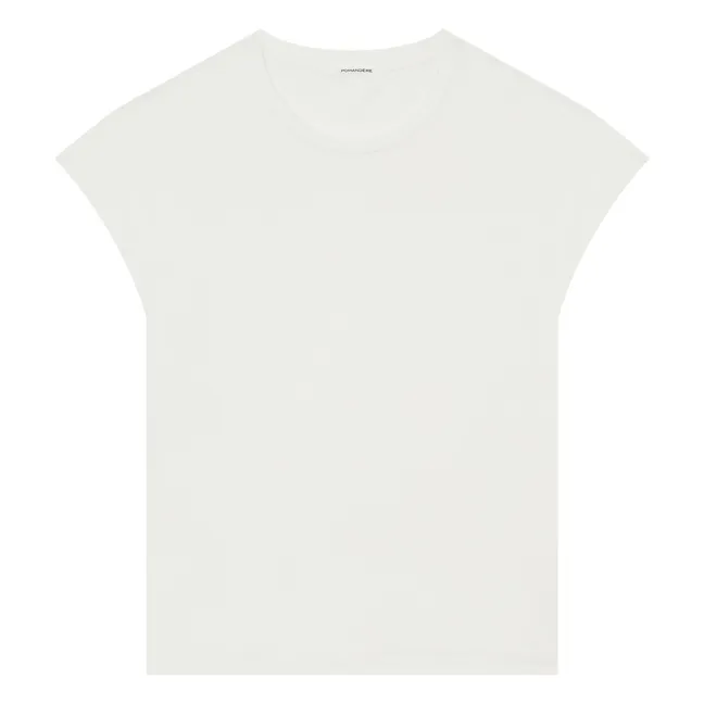 Ärmelloses T-Shirt Jersey | Seidenfarben