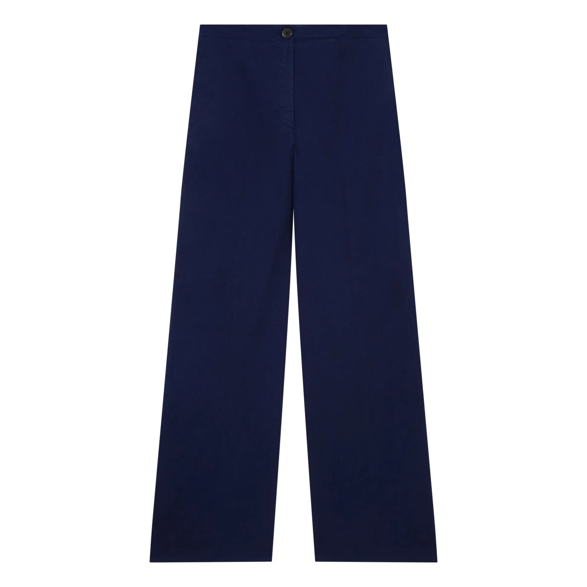 Pomandère Midnight Blue Cotton Gabardine Pants