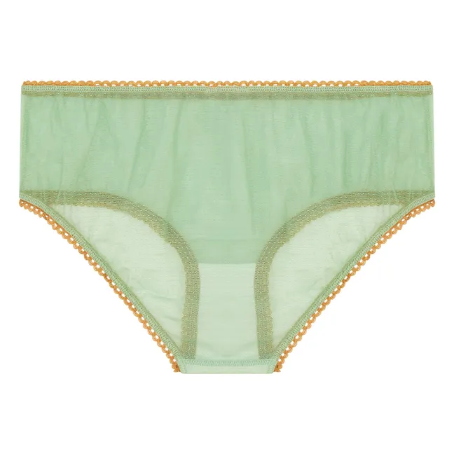 Slip Amaca Plumetis | Grün