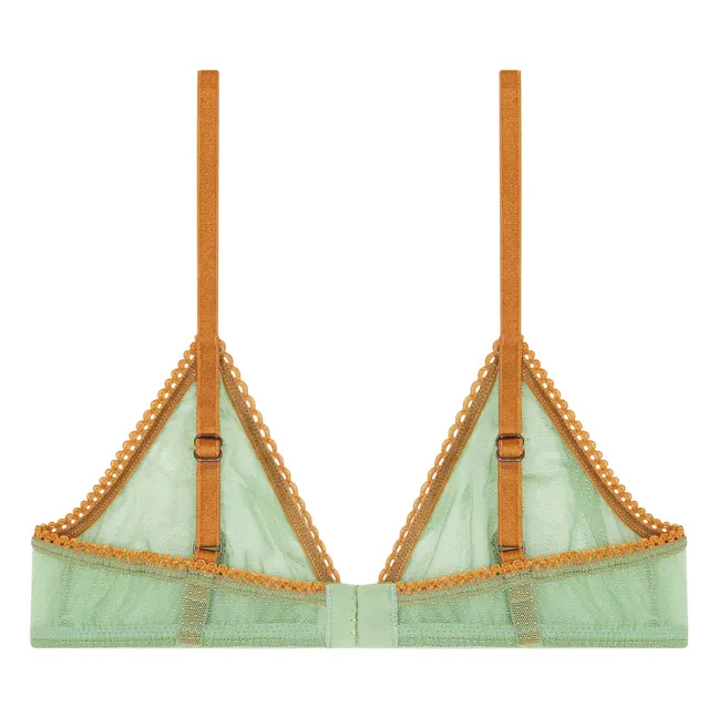 Bra Amethist Plumetis | Green