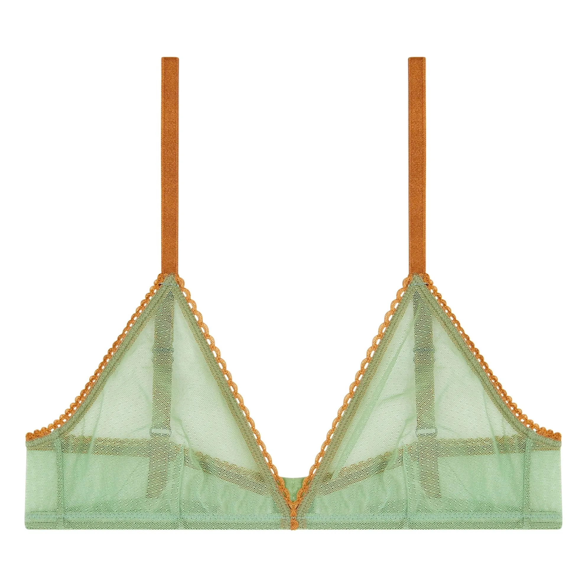 Bra Amethist Plumetis | Green- Product image n°0