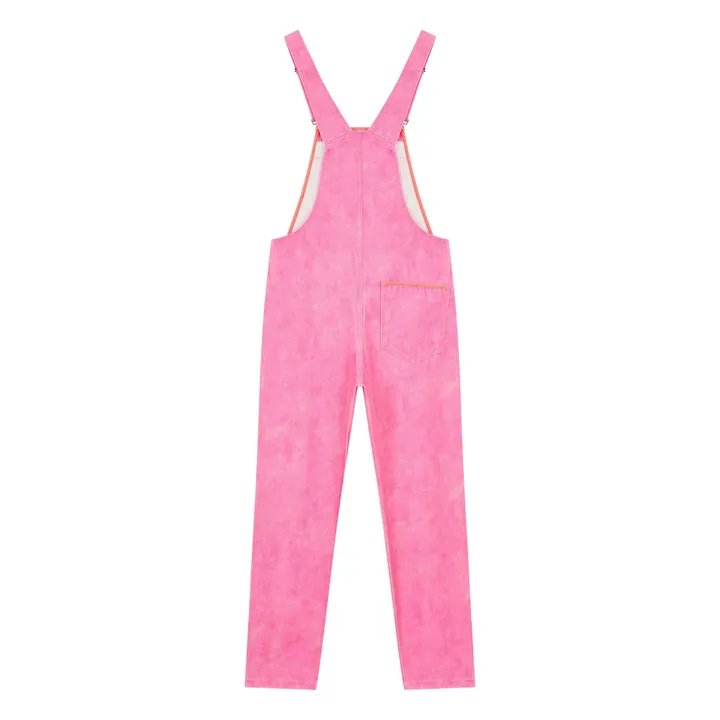 Salopette Coeur - Collection Femme | Rose fluo- Image produit n°1