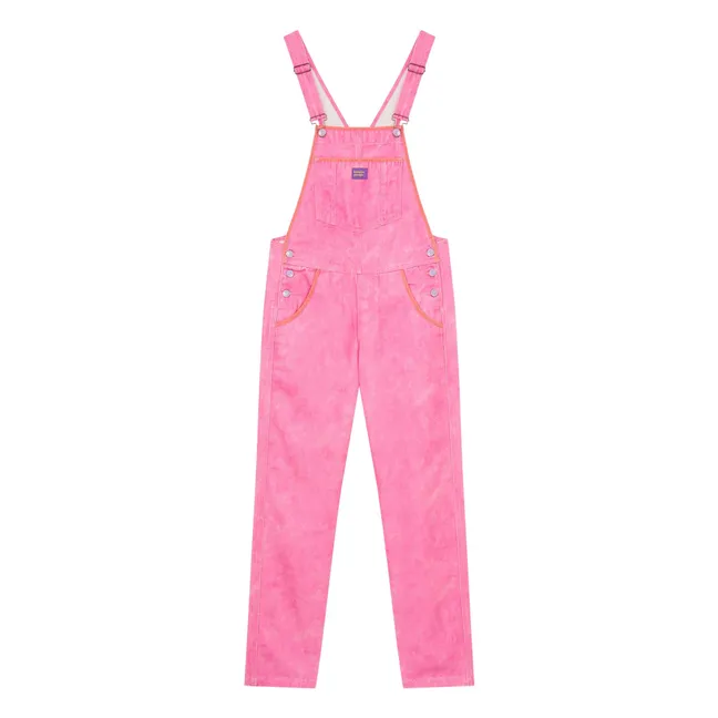Salopette Coeur - Collection Femme | Rose fluo