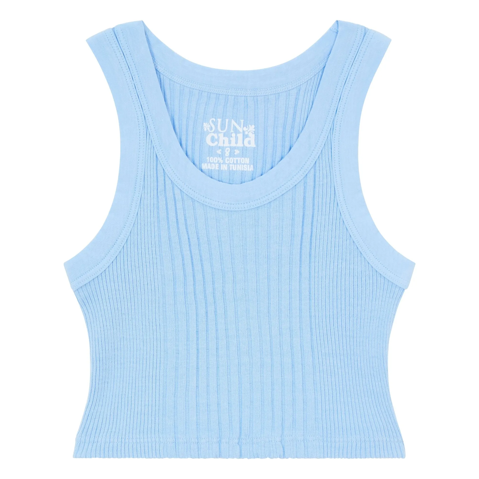 Sunchild Light Blue Cruz Tank Top