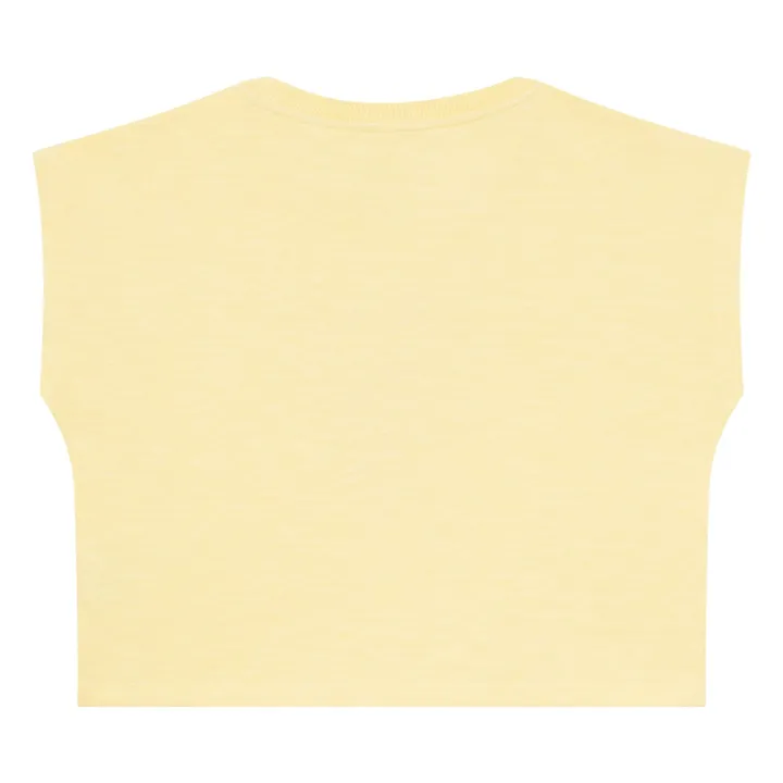T-Shirt Mr Sun | Jaune- Image produit n°2