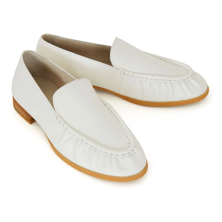 Mocassins Ayano Cuir | Ecru- Image produit n°2