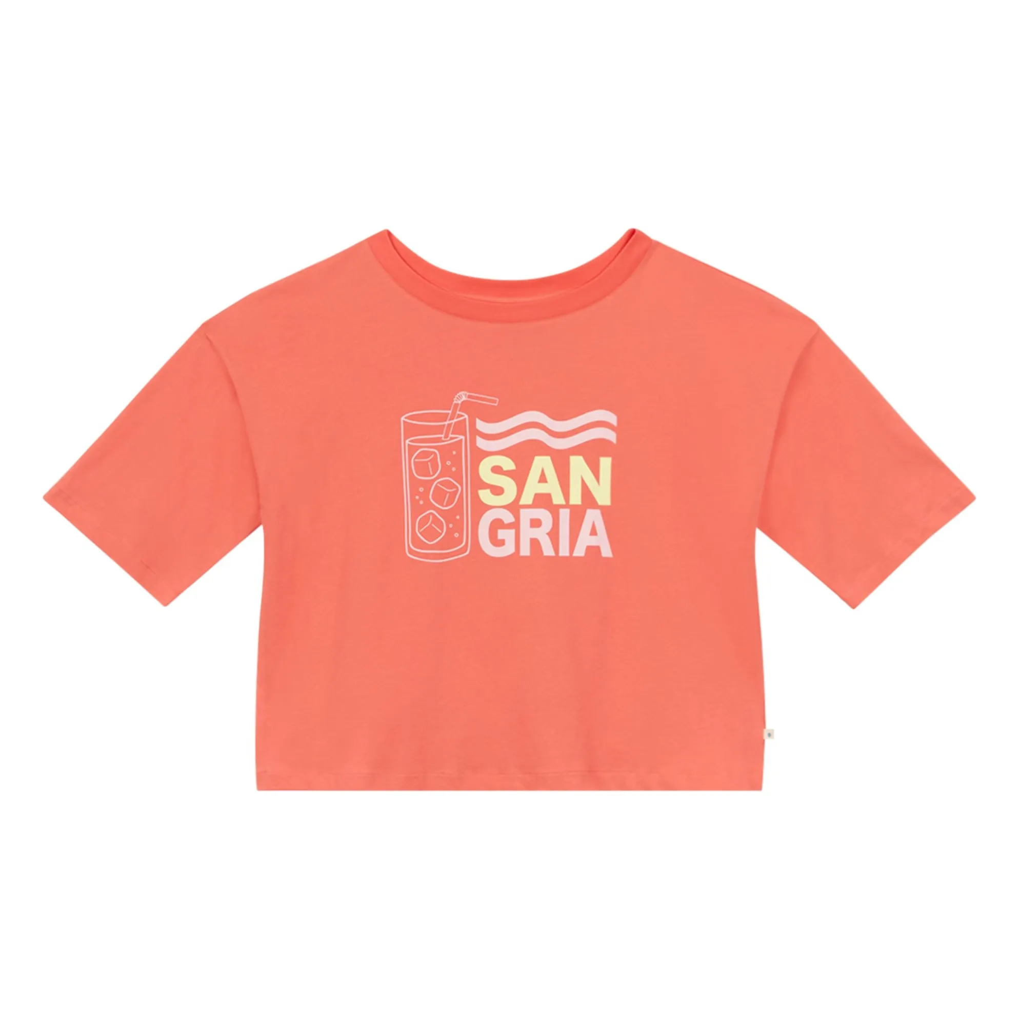 T-shirt Flaviana Coton Bio | Rouge- Image produit n°0