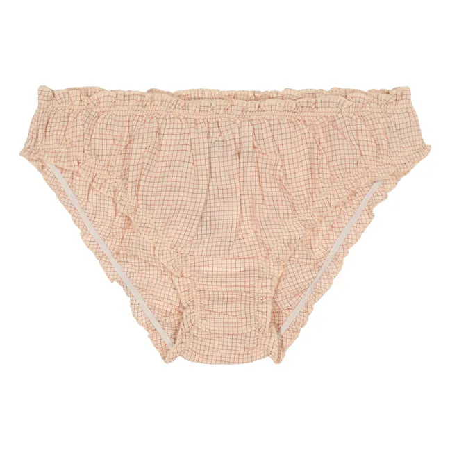 Culotte Grace Carreaux | Rouge