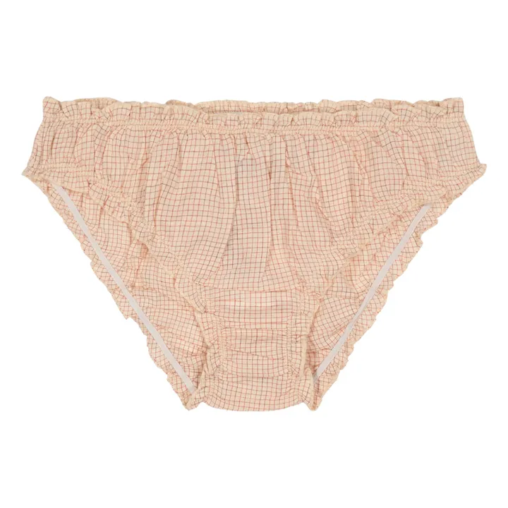 Culotte Grace Carreaux | Rouge- Image produit n°0