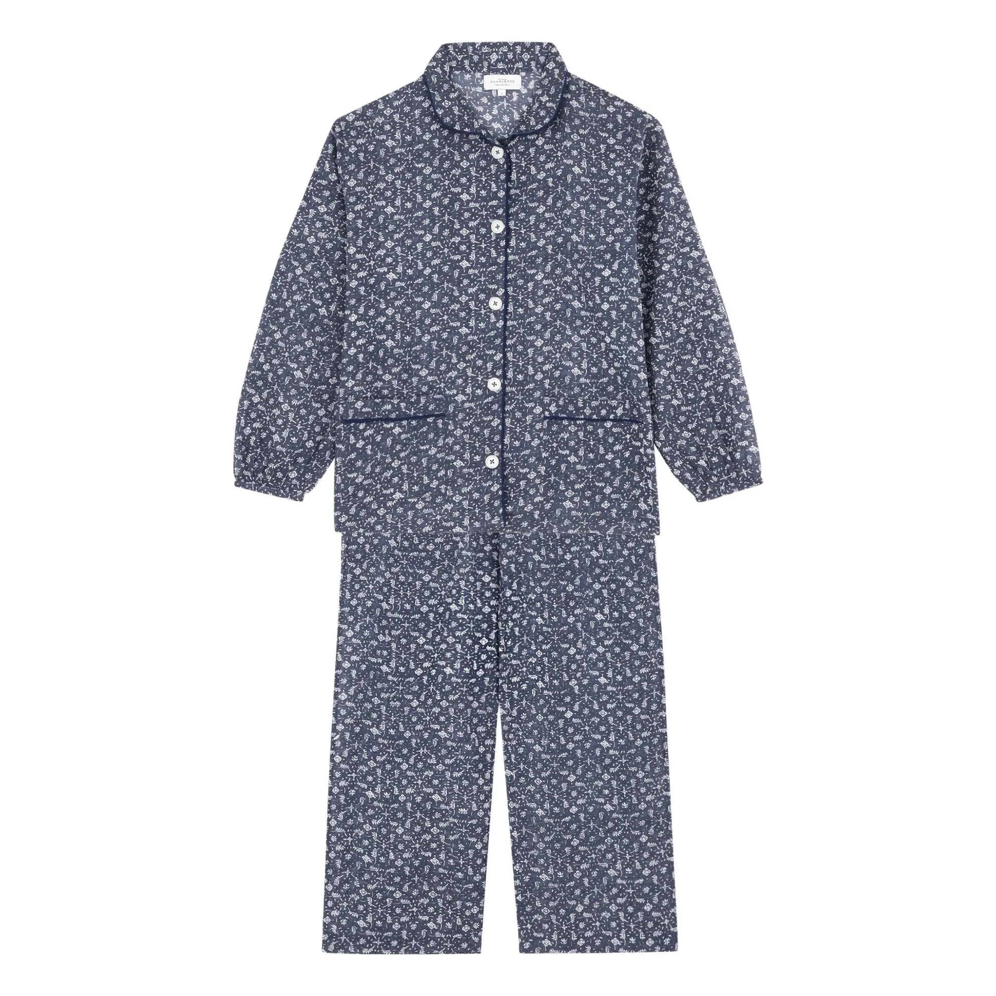 Scarlette Ateliers Blue Claudine Marge Pyjamas