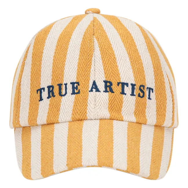Stripe cap | Yellow
