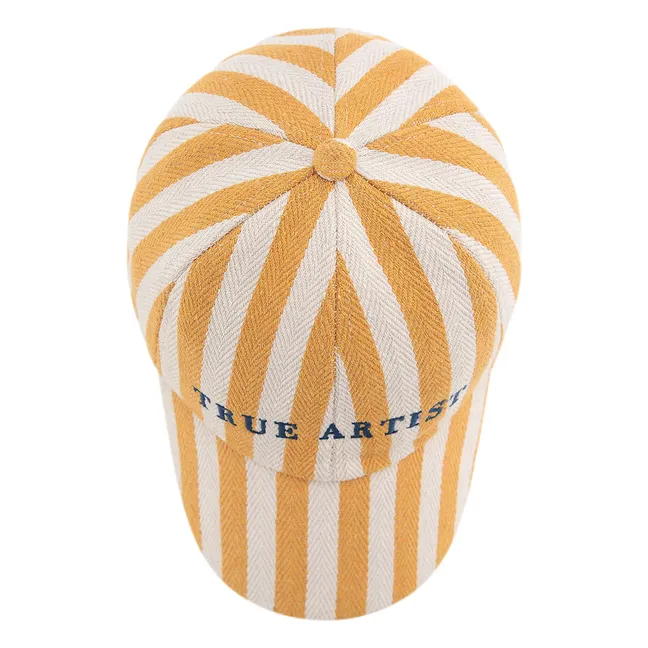 Stripe cap | Yellow