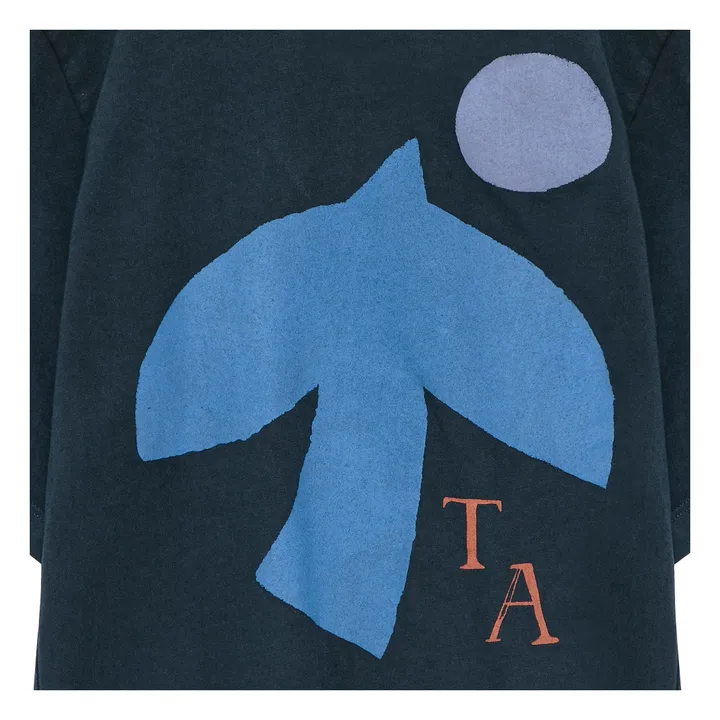 Maglietta N°1 Uccello | Blu marino- Immagine del prodotto n°4