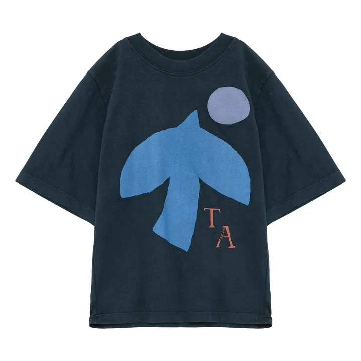 Maglietta N°1 Uccello | Blu marino- Immagine del prodotto n°0
