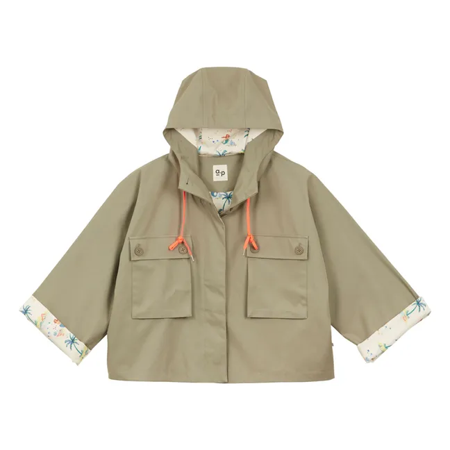 Parka Florina | Verde arcilla