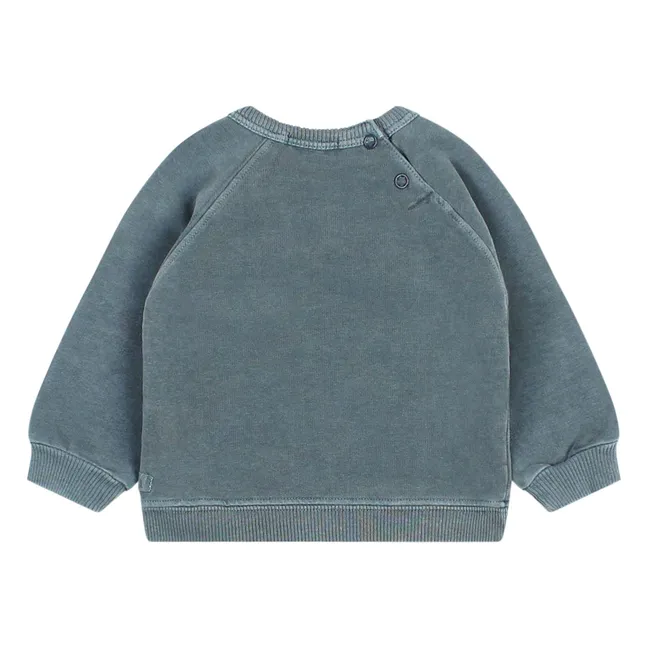 Wave Sweat Algodón orgánico | Azul Gris