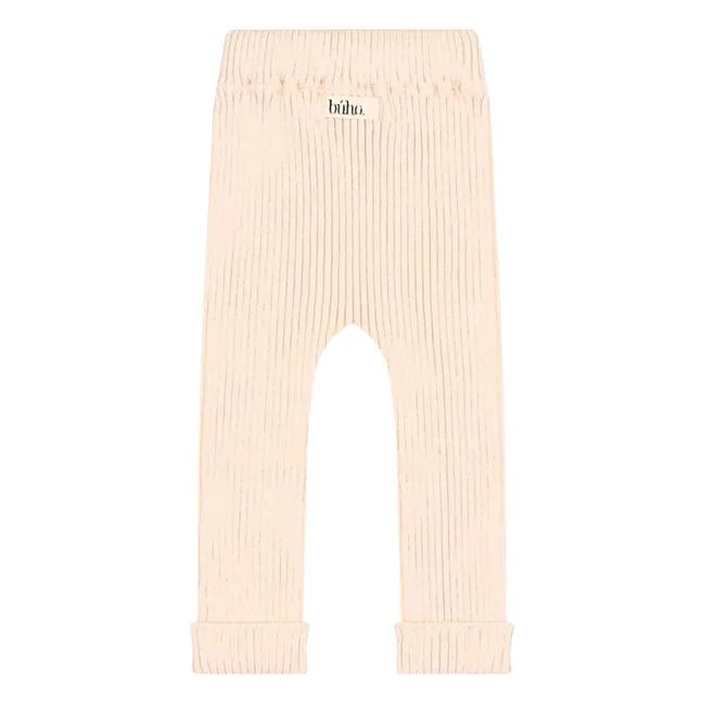 Legging Maille Coton Bio | Ecru