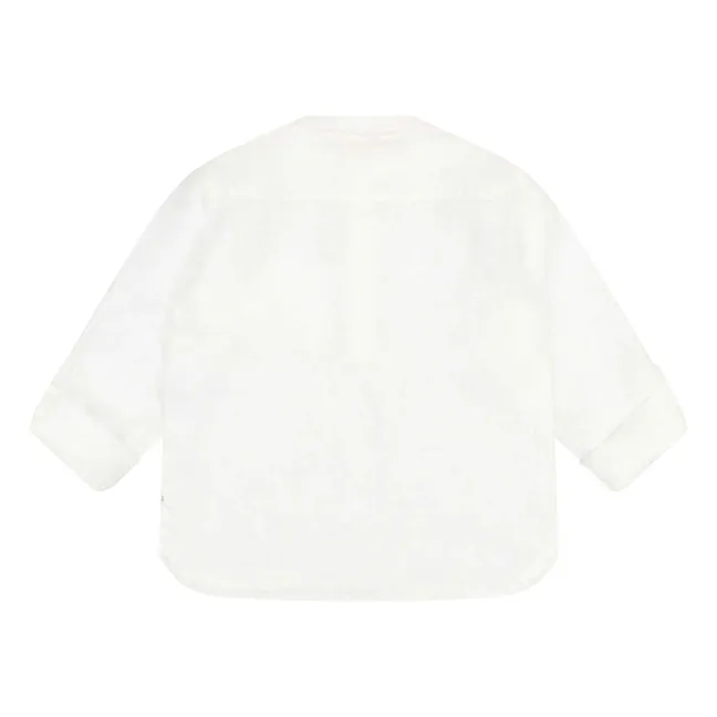 Kurta Uni Lin | Blanc