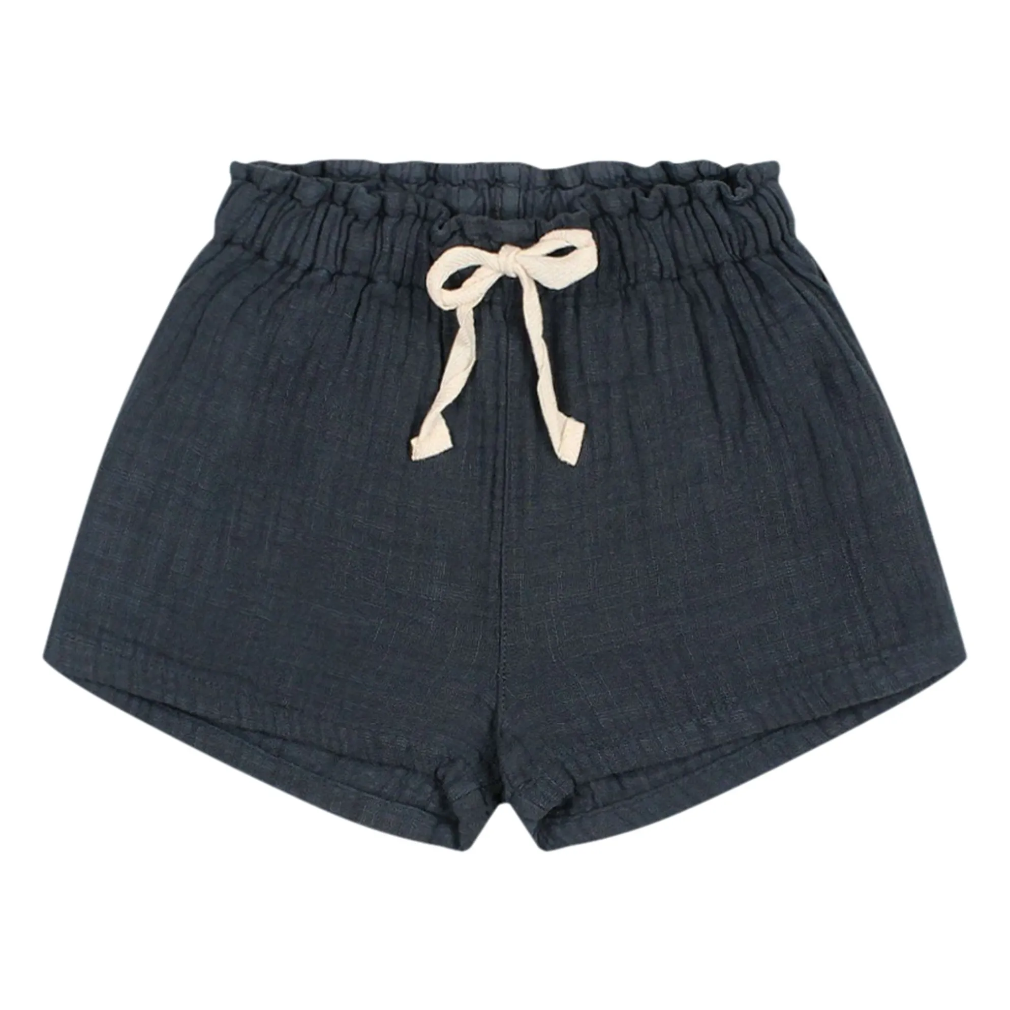 Búho - Short - Coton - Bleu Nuit - 2 ans