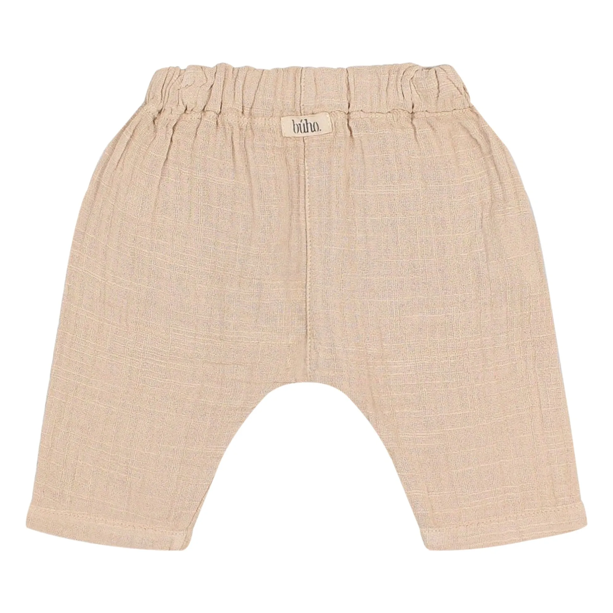 Pantalon Gaze de Coton Bio | Sable- Image produit n°2