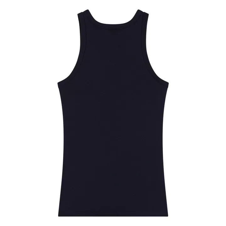 Débardeur Coton Bio | Bleu marine- Image produit n°3