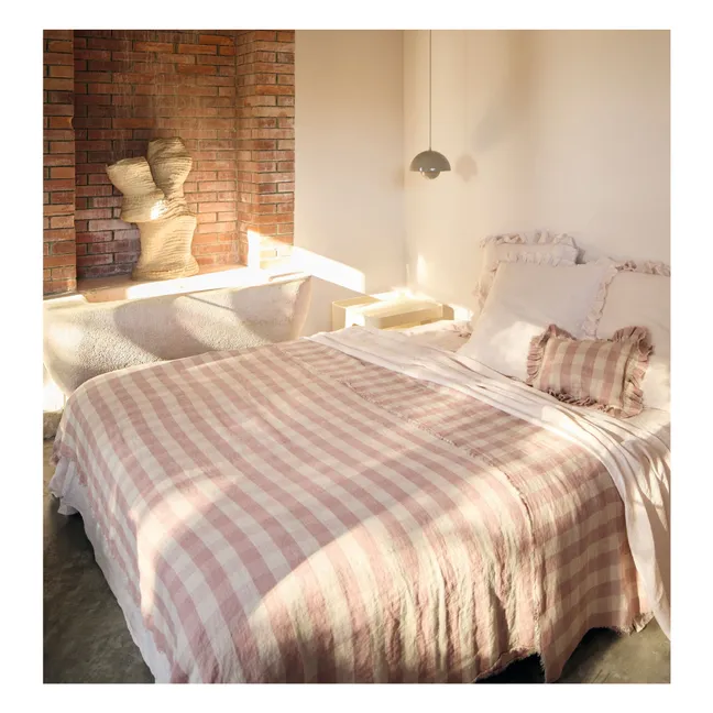 Lancio Vichy Cottage in lino lavato | Nude