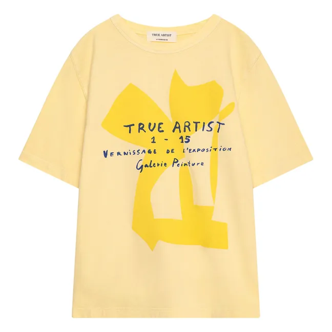 T-Shirt Nr. 05 | Blasses Gelb