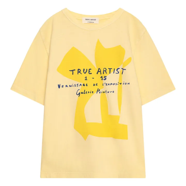 Camiseta N°05 | Amarillo palo- Imagen del producto n°0