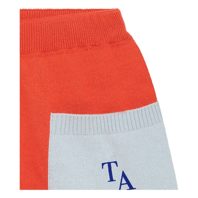 Short Maille L'Orangerie | Rouge