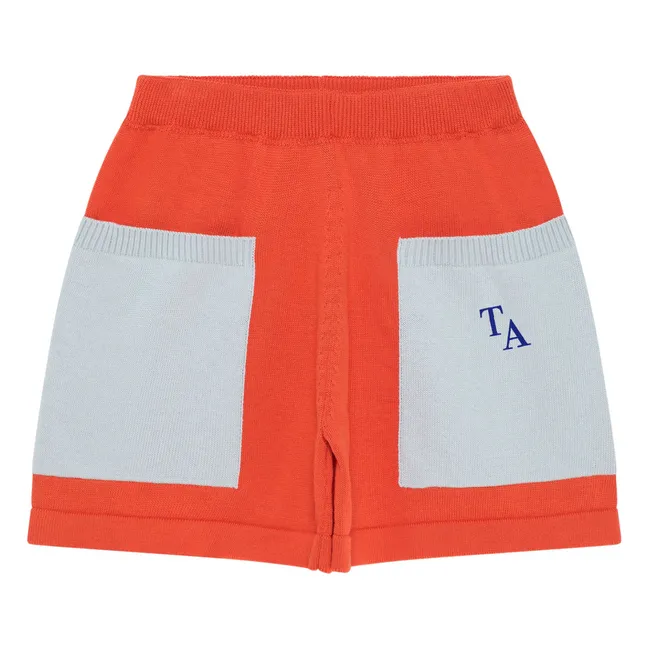 Short Maille L'Orangerie | Rouge