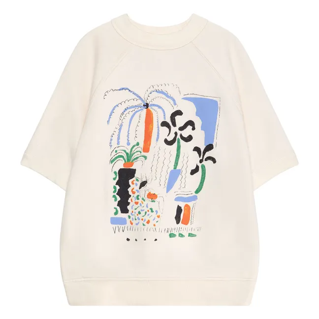 Ärmelloses Sweatshirt L'Orangerie | Seidenfarben