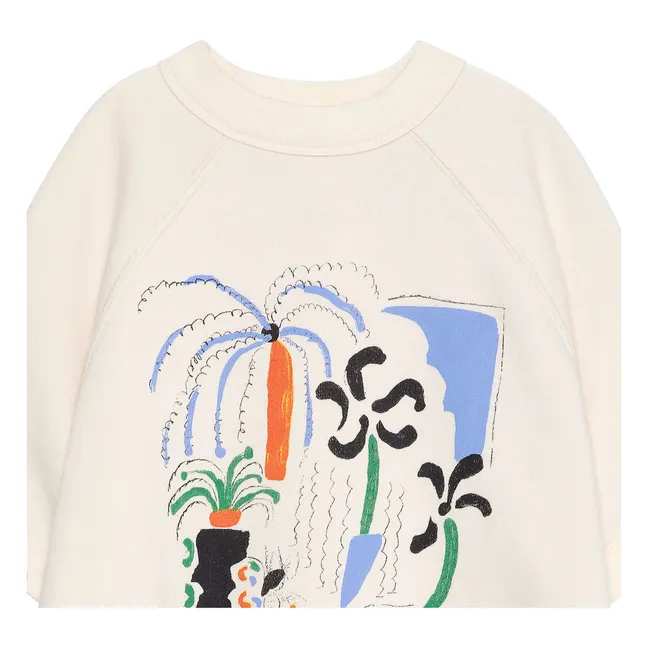 Ärmelloses Sweatshirt L'Orangerie | Seidenfarben