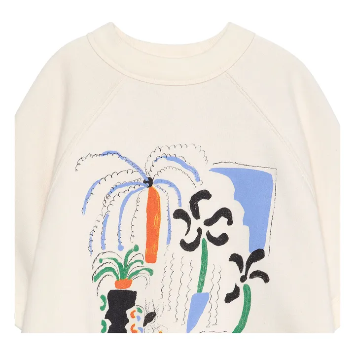Sweat Sans Manches L'Orangerie | Ecru- Image produit n°5