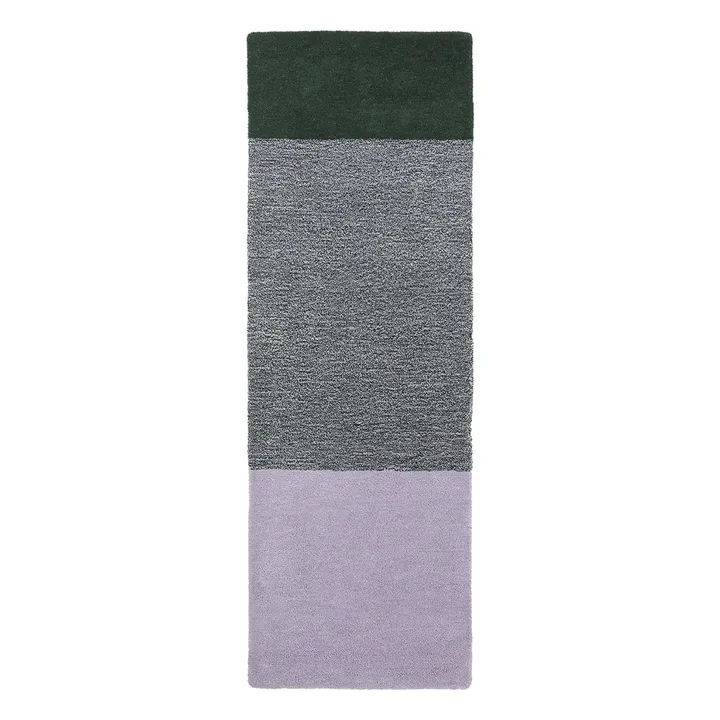 Tapis en laine  | Vert- Image produit n°0