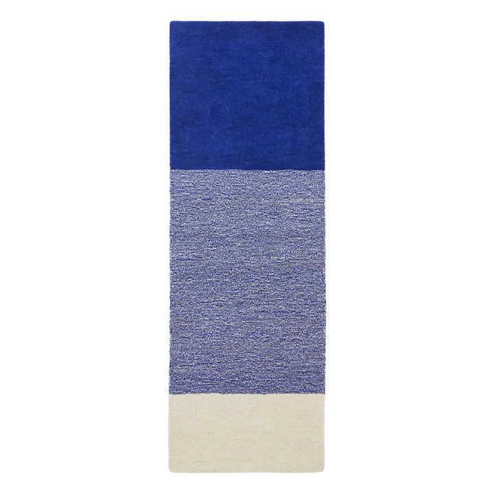 Tapis en laine  | Bleu- Image produit n°0