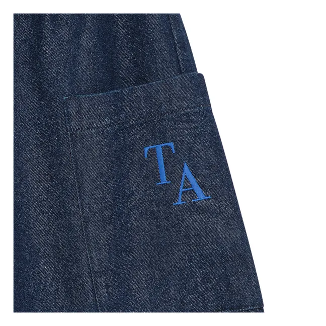Denim shorts N°10 | Navy blue