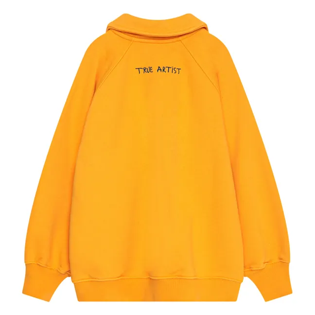 Polo sweatshirt N°02 | Orange