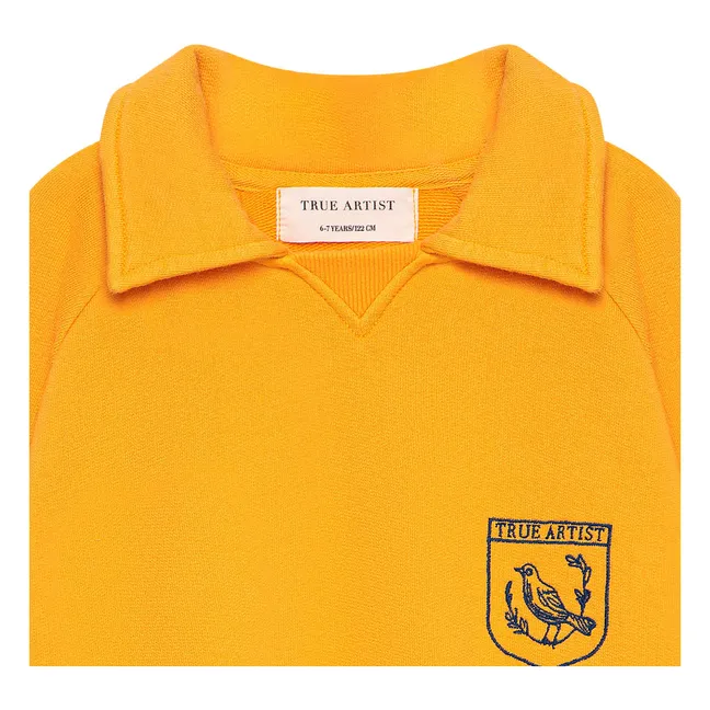 Polo sweatshirt N°02 | Orange
