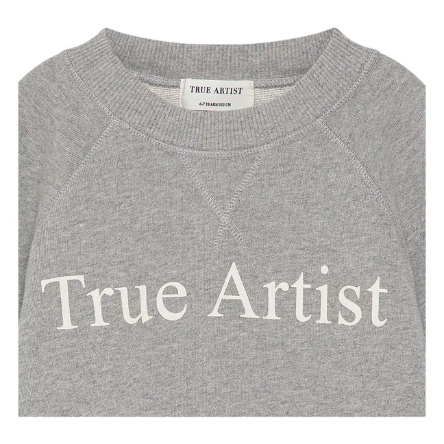 Sweatshirt Nr. 01 | Grau Meliert