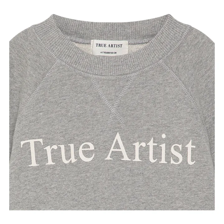 Sweat N°01 | Heather grey- Product image n°4